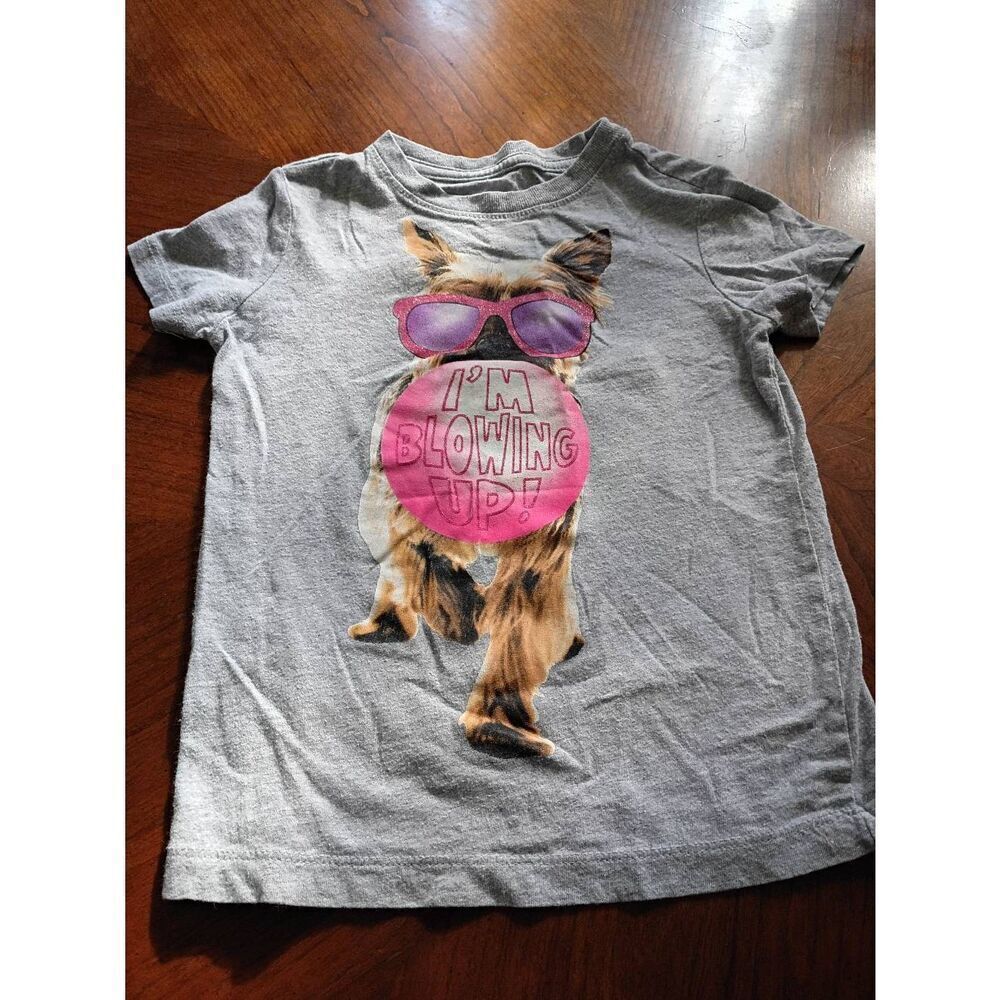 (1280) Wonder Nation Short Sleeve Tee "I'm Blowing Up" Size: XS (4-5)